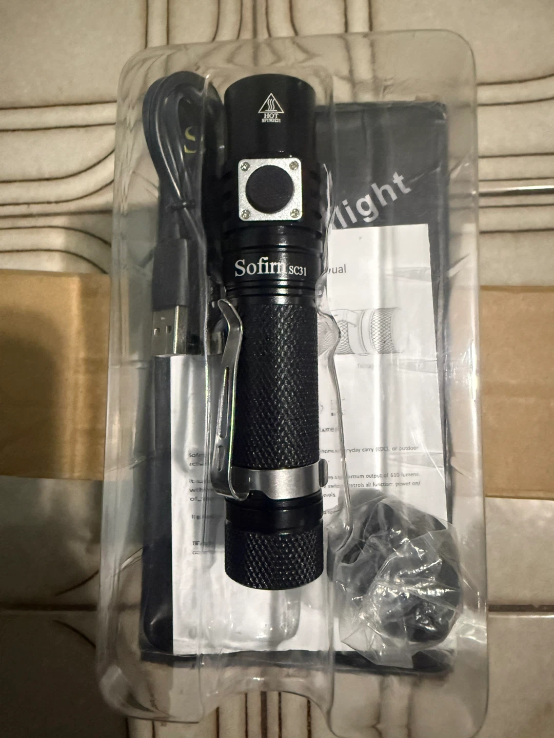 Sofirn SC31 LED Flashlight - New in Box - photo 2