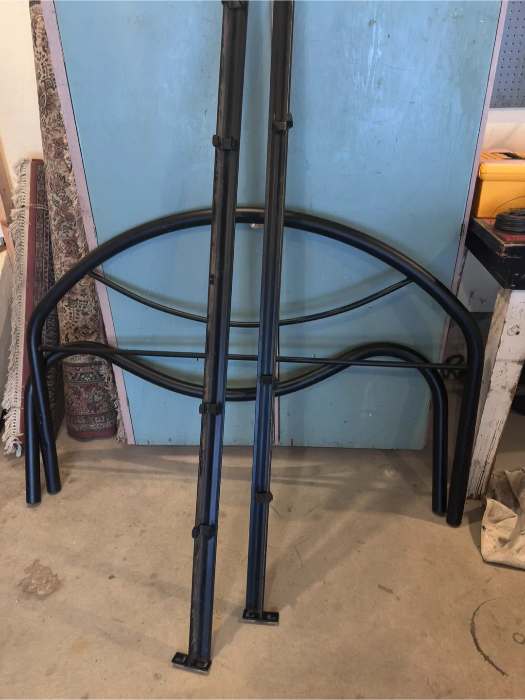 Black Metal Bed Frame