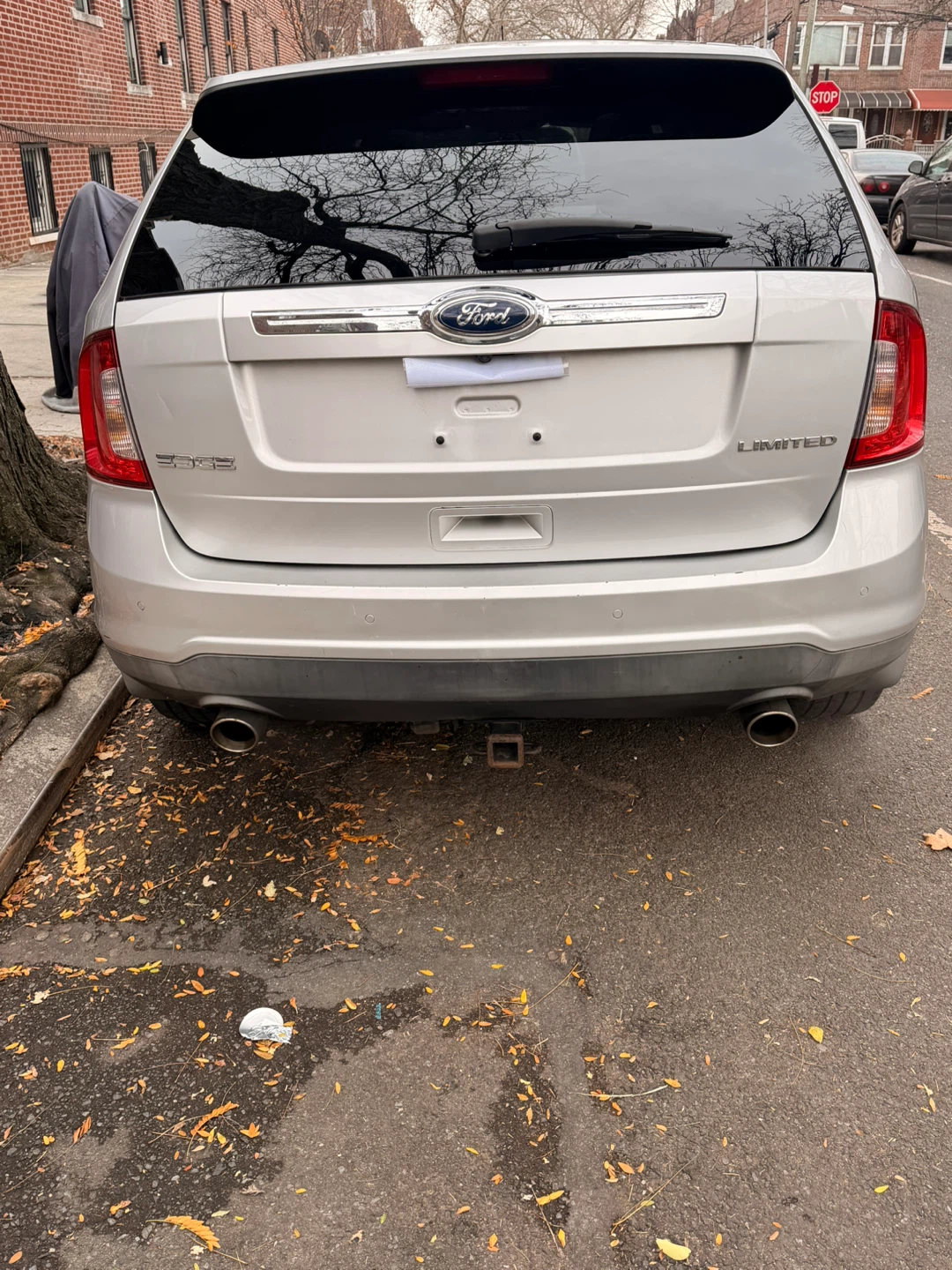Silver Ford Edge Limited SUV - photo 4