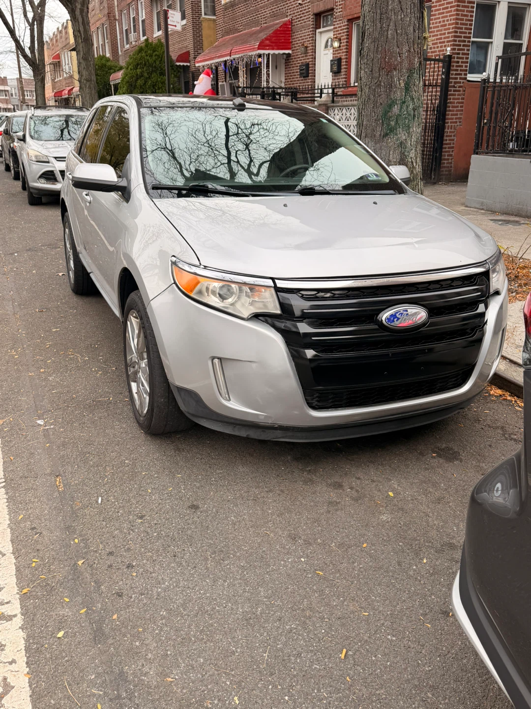 Silver Ford Edge Limited SUV