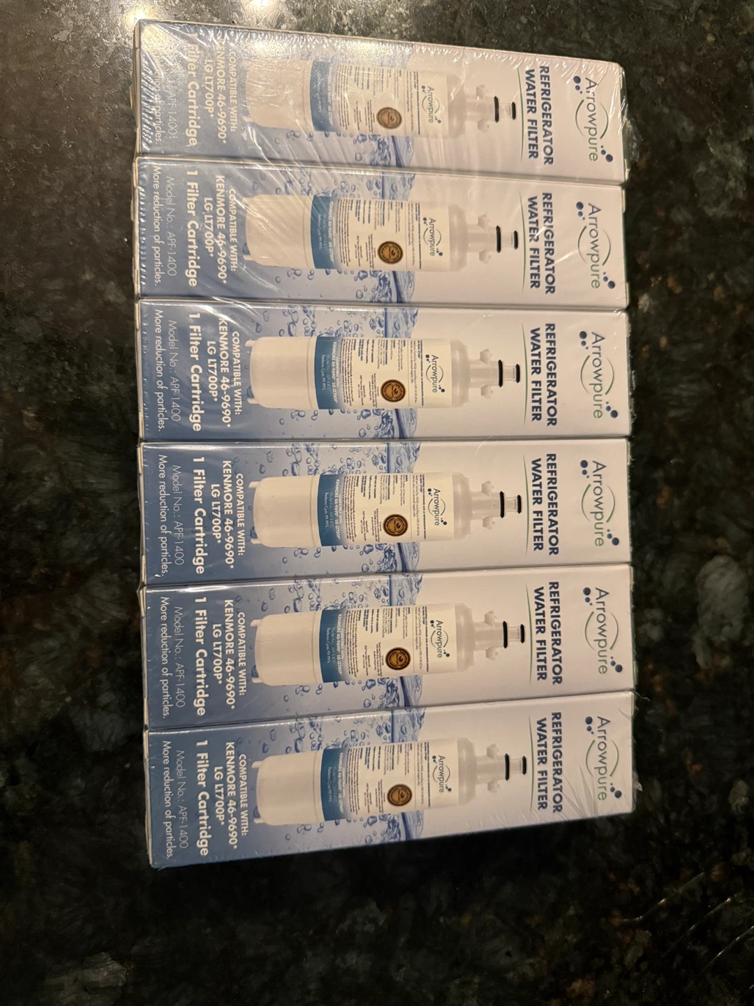 Arrowpure Refrigerator Water Filter APF-1400 X6 - New - photo 2