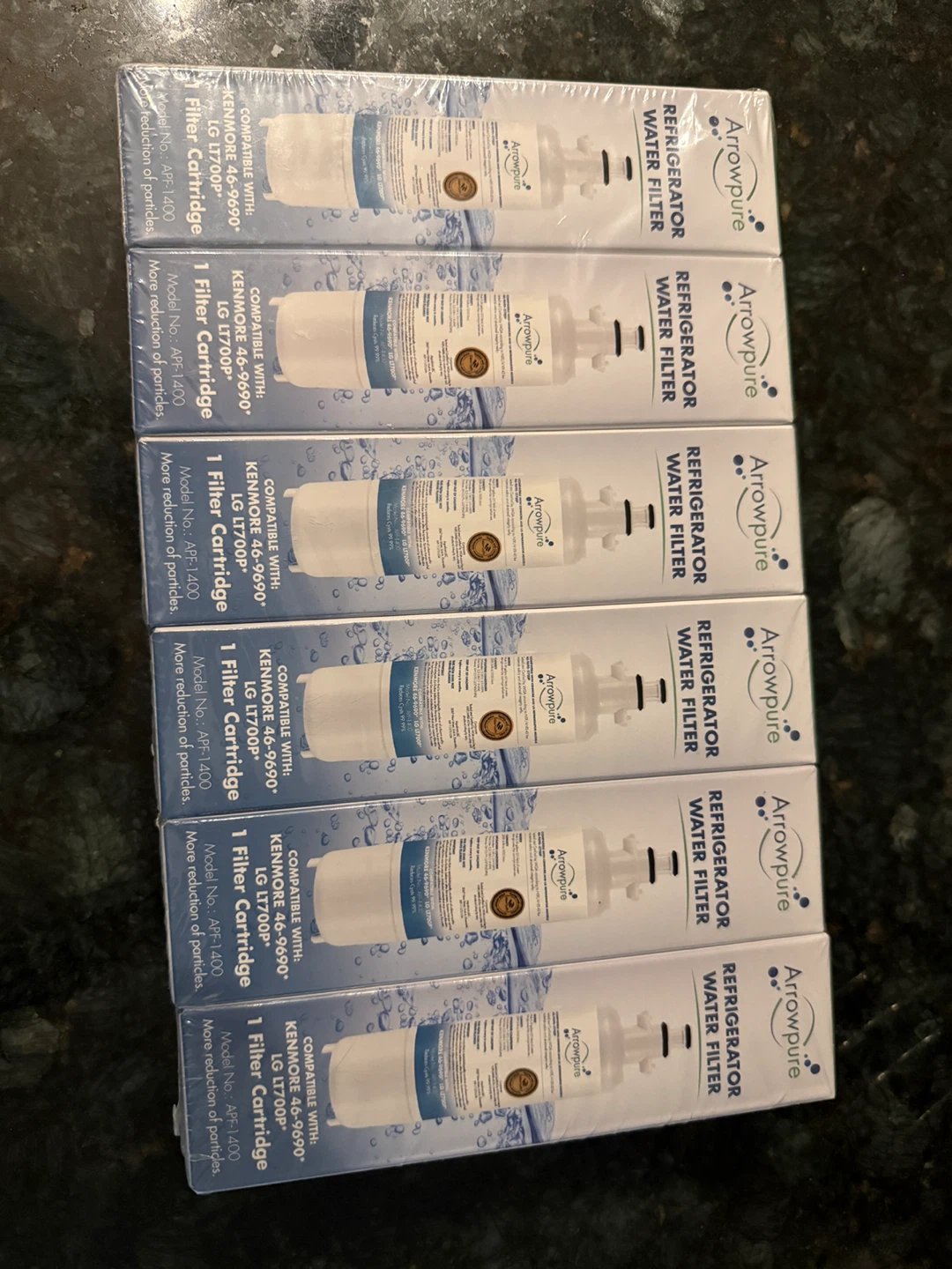 Arrowpure Refrigerator Water Filter APF-1400 X6 - New