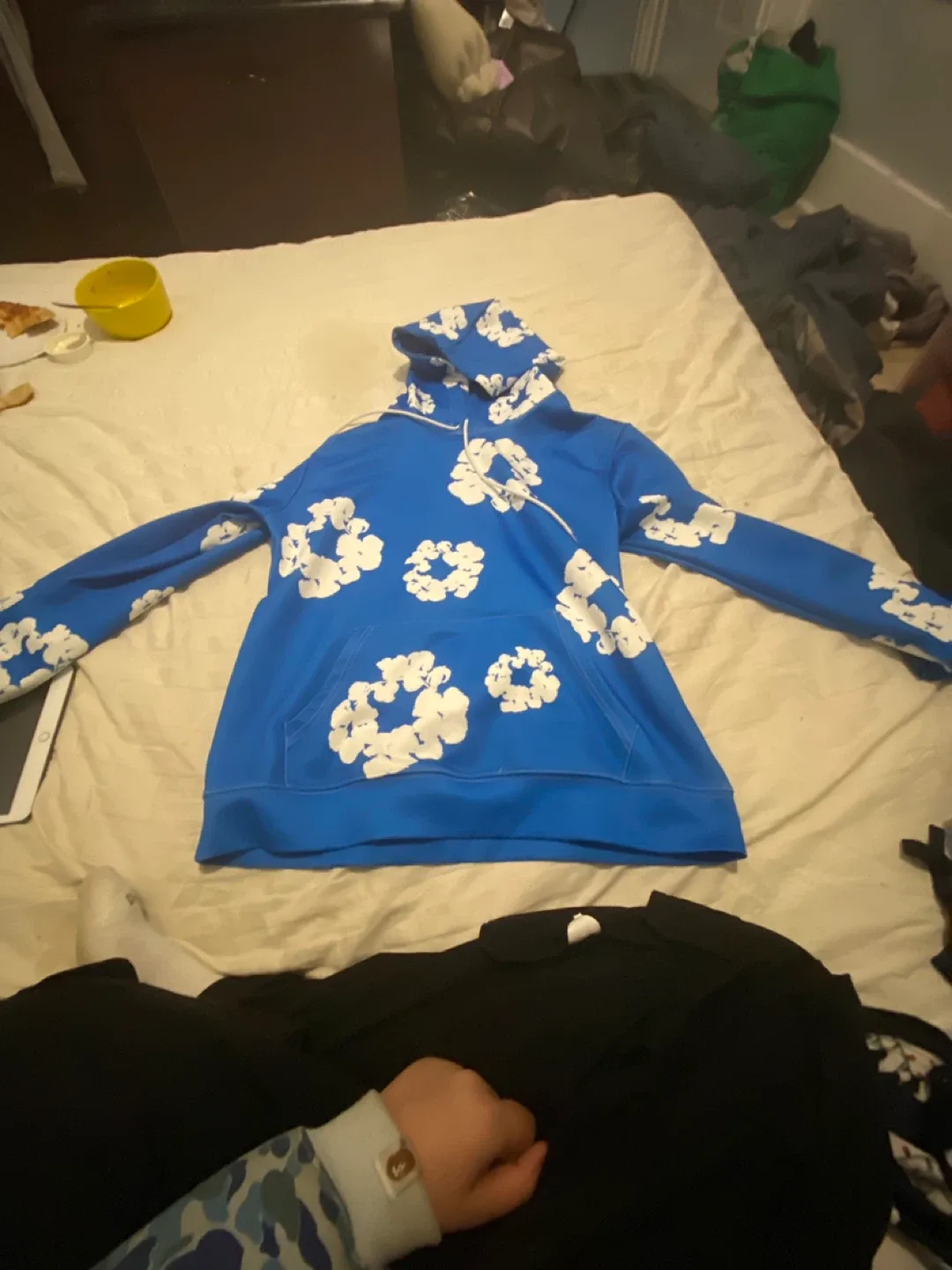 Fake Denim tears hoodie 95% silky 5%cotten comfy