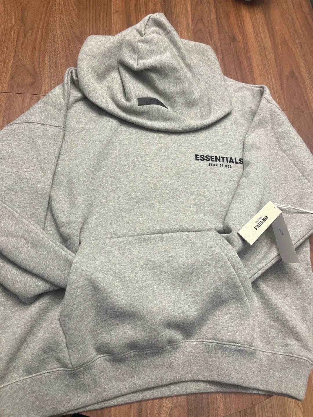Essentials Fear of God dark oatmeal Hoodie