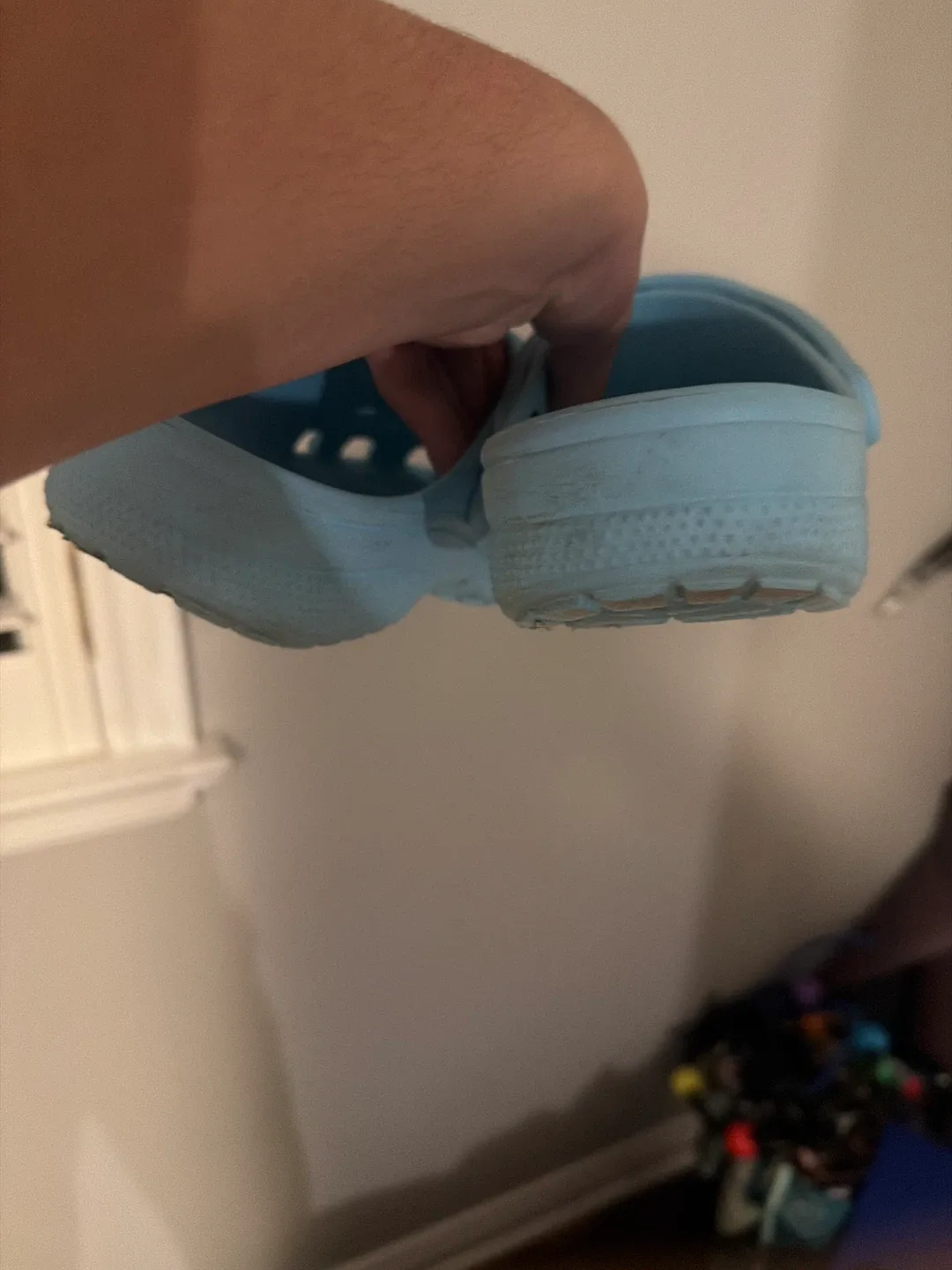 Crocs Classic Clogs, Size 11, Light Blue image indicator(4)