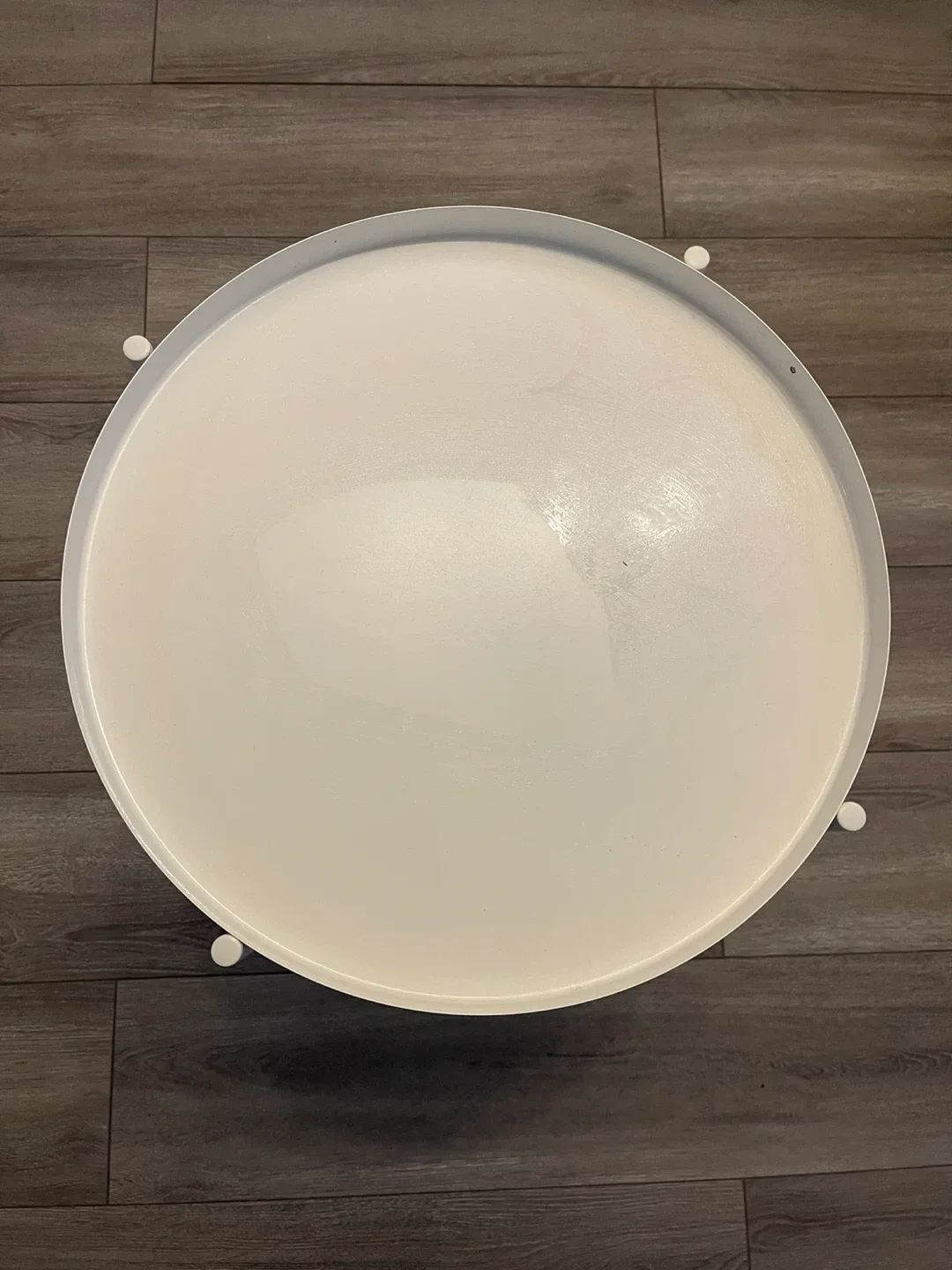 White Round Side Table image indicator(2)