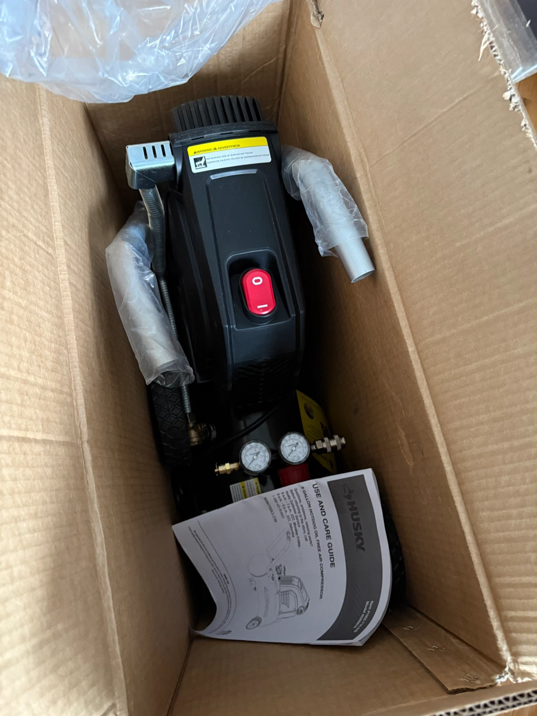 New Husky 8 Gal Air Compressor 150 PSI - photo 4