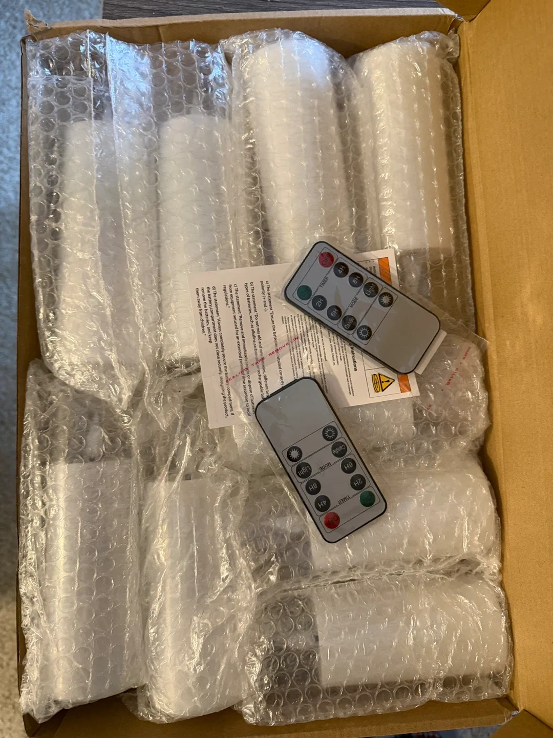 New Remote Controlled Flameless Candles