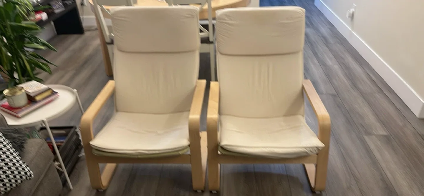 IKEA Poang Chairs - Pair image indicator(3)