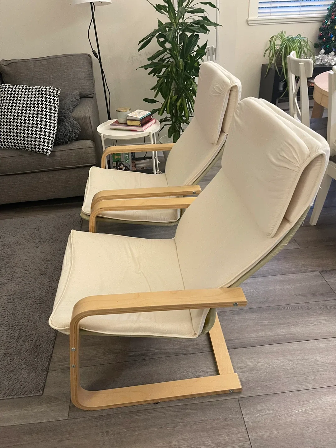 IKEA Poang Chairs - Pair