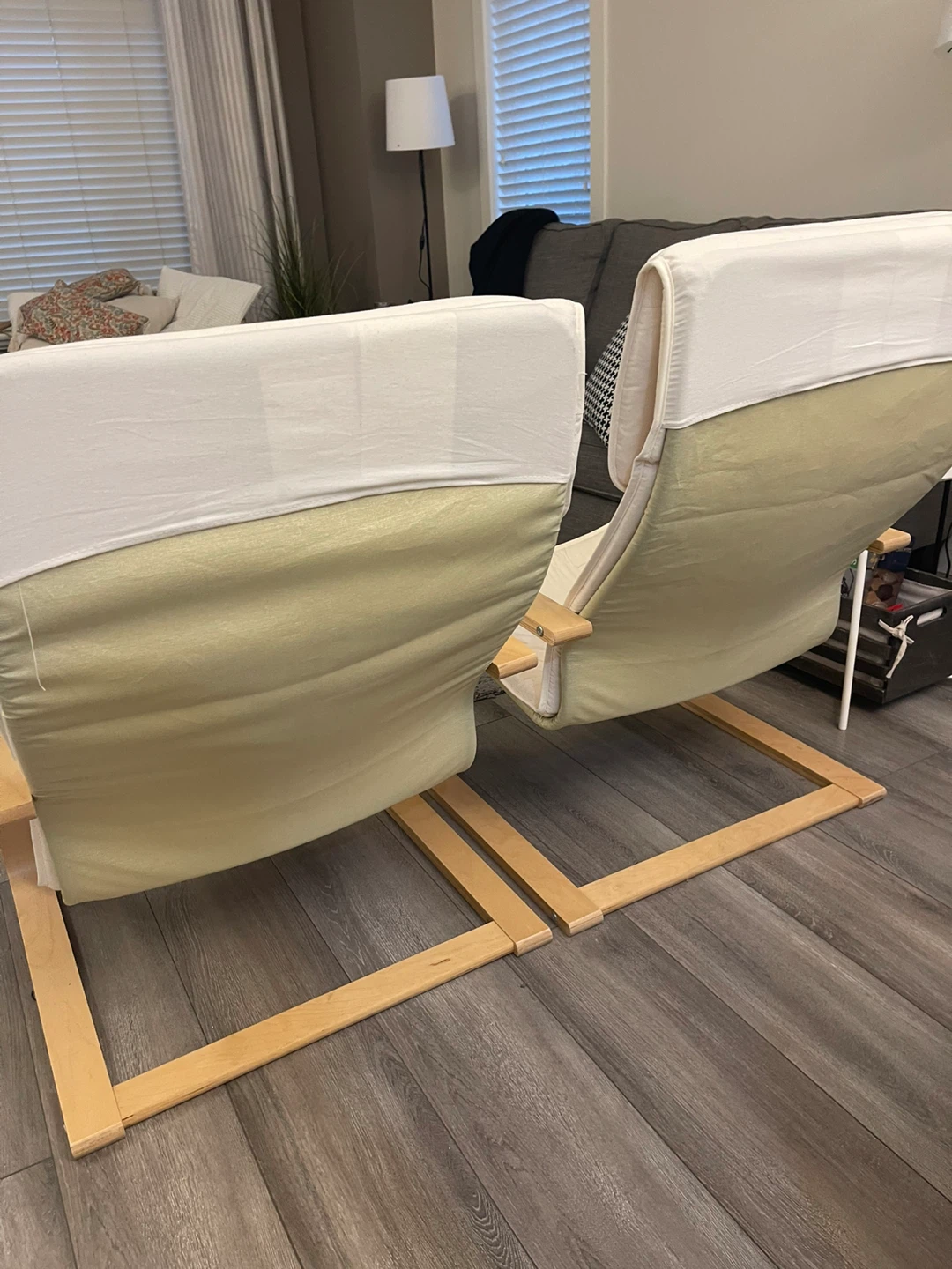 IKEA Poang Chairs - Pair - photo 2