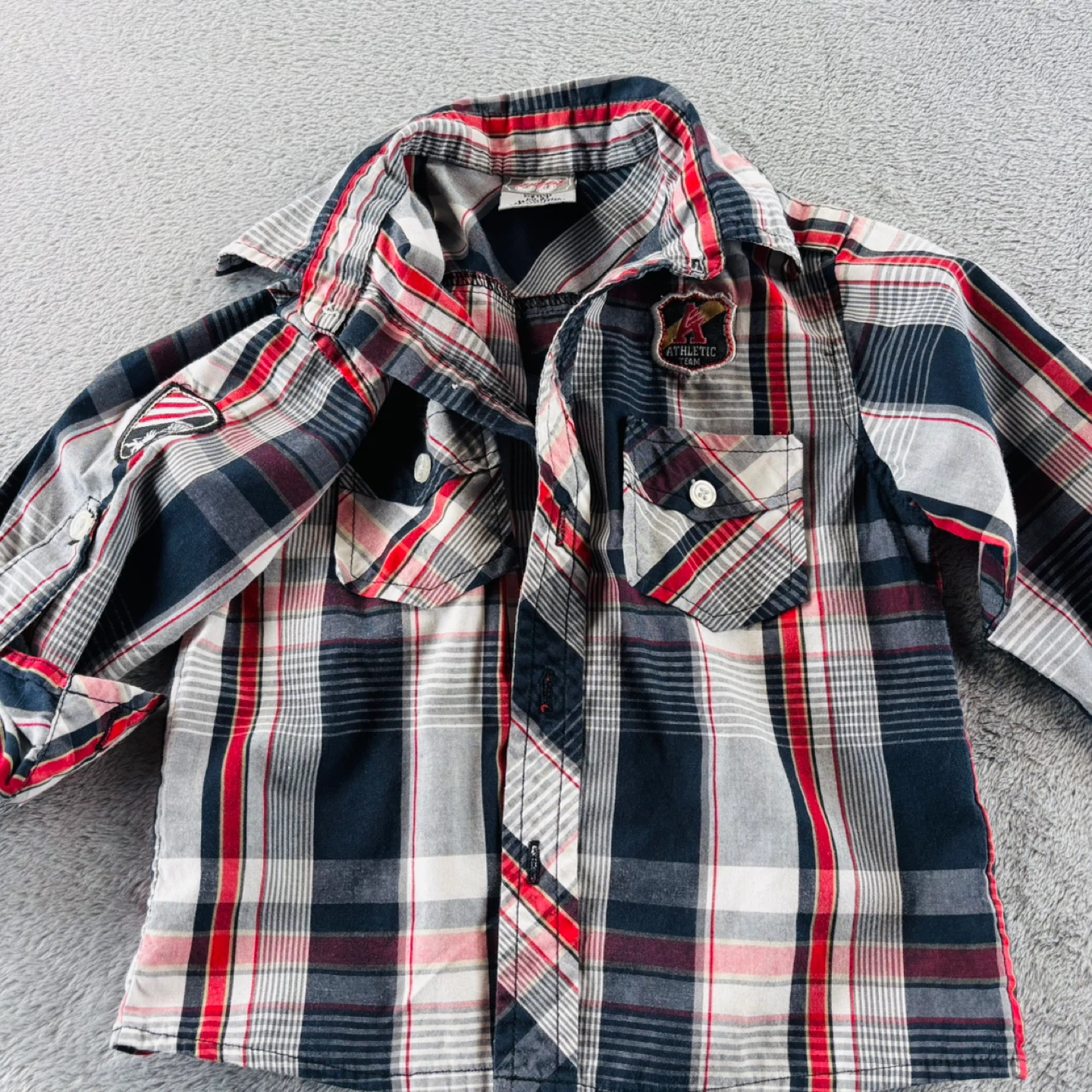 Giffy Kids Plaid Shirt - Size 3T - photo 2