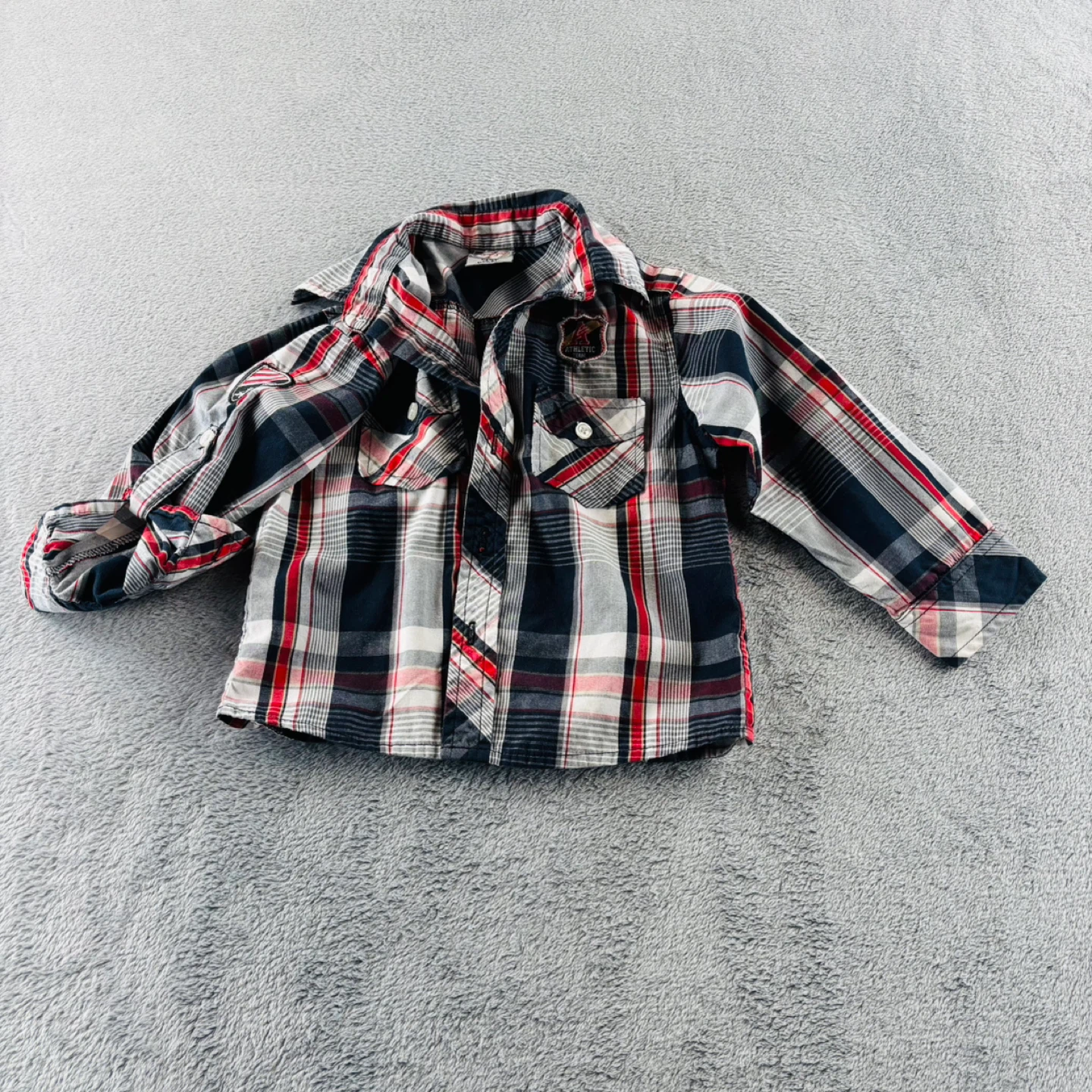 Giffy Kids Plaid Shirt - Size 3T