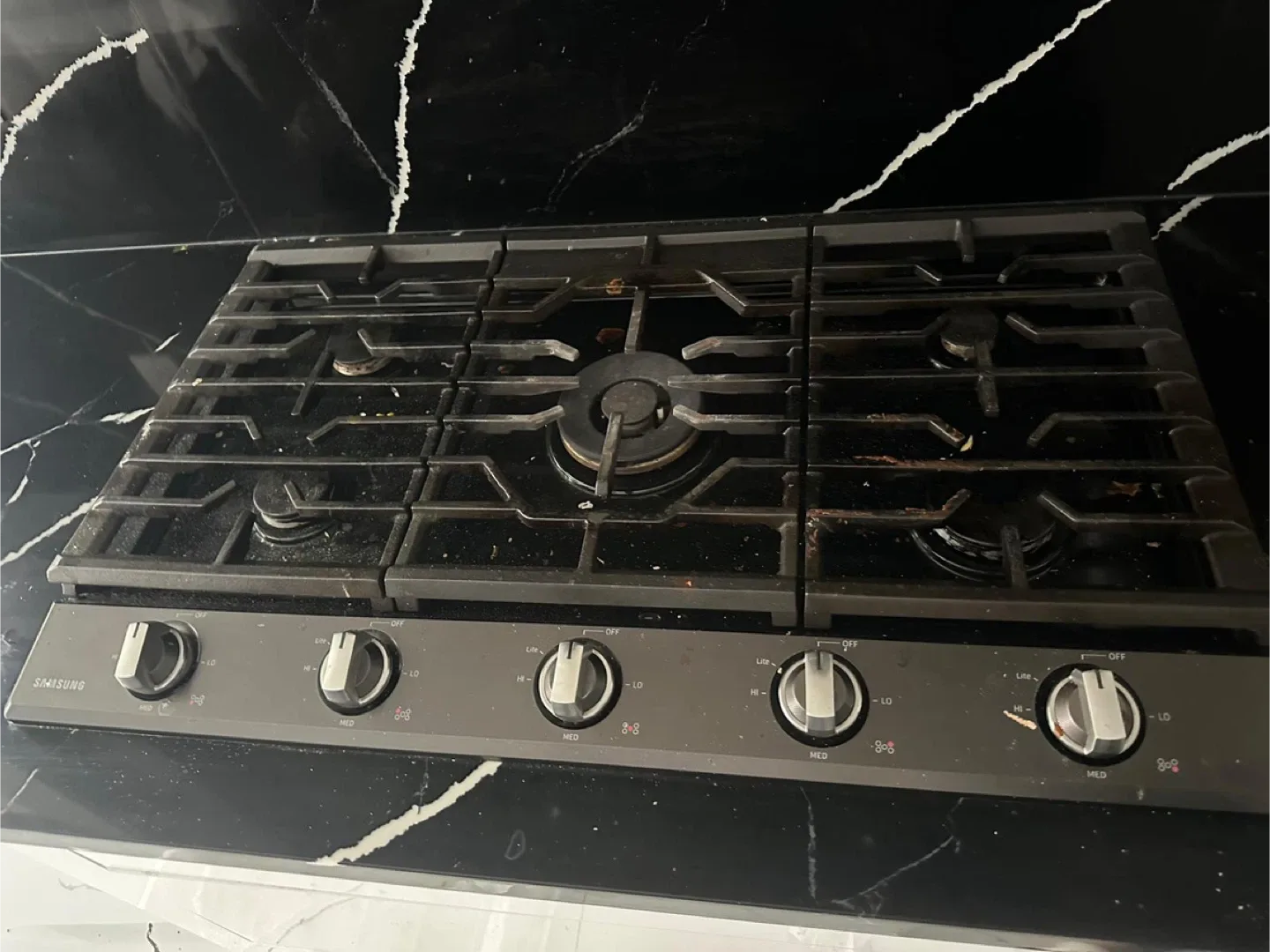 36inch Samsung Gas Cooktop & Range Hood