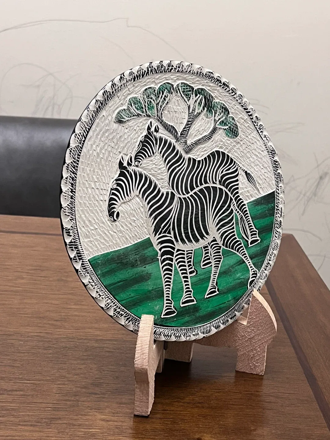 Zebra Stone Carving Art image indicator(2)