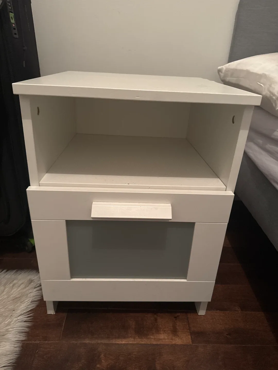 IKEA Brimnes White Nightstand