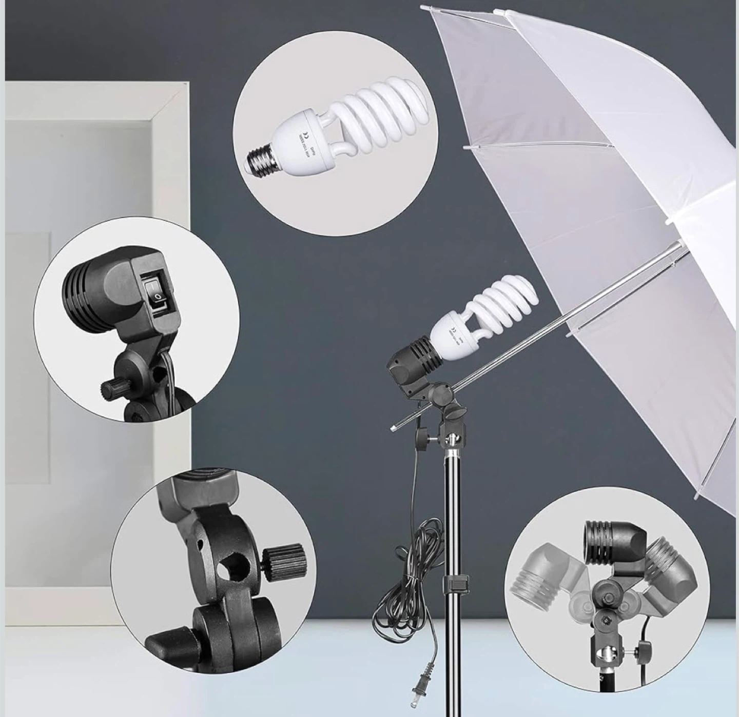 EMART Photography Studio Lighting Kit - Like New! - photo 2