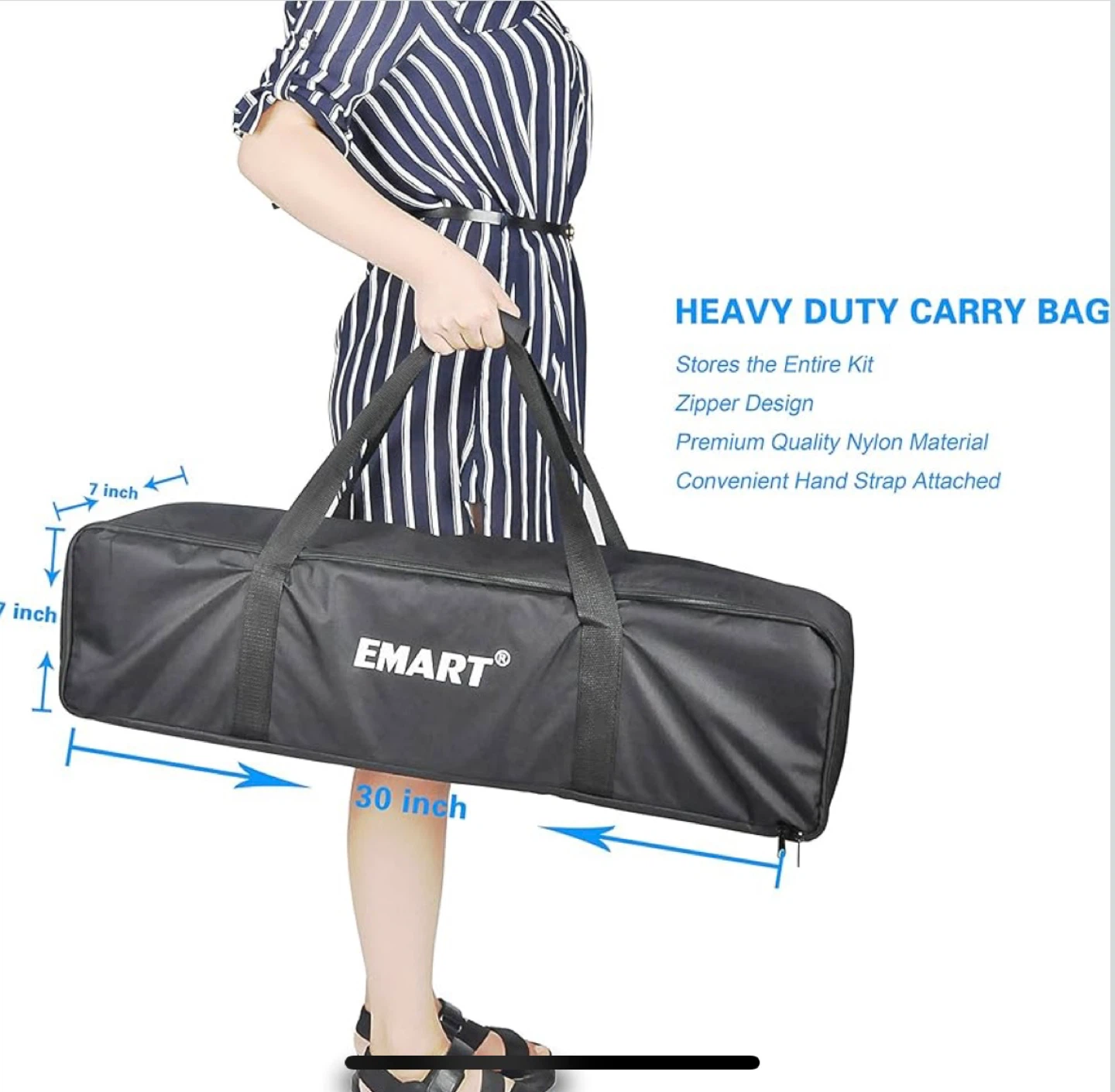 EMART Photography Studio Lighting Kit - Like New! - photo 3