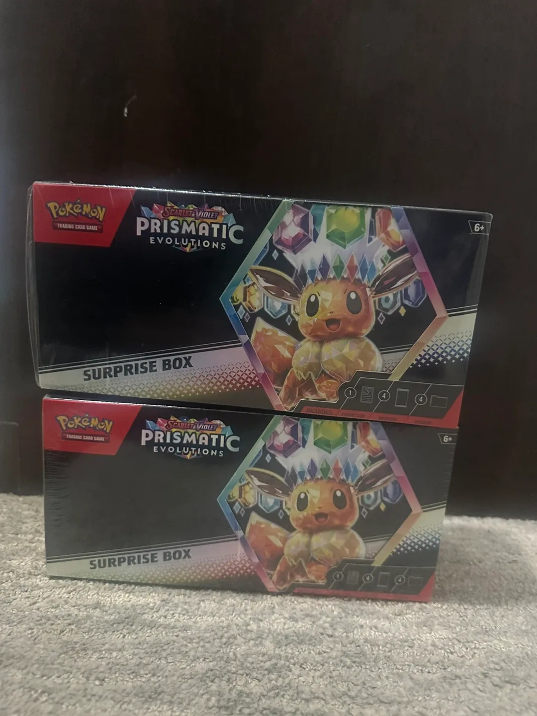 Prismatic Evolutions Surprise Box