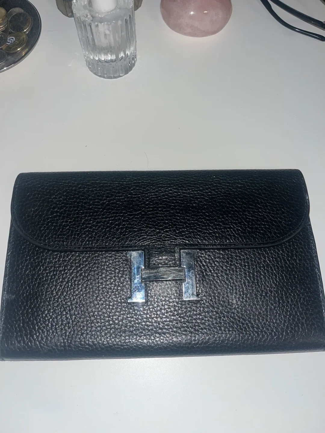 Black Leather Wallet