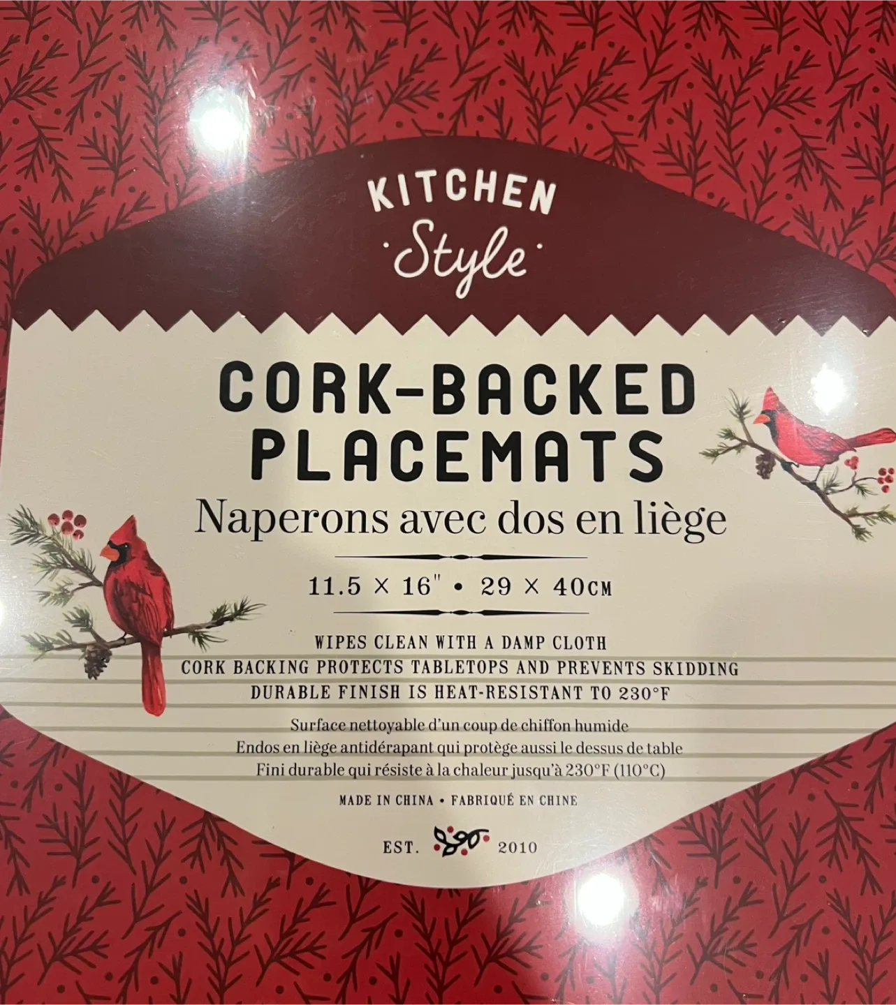 Festive Style Placemats image indicator(4)