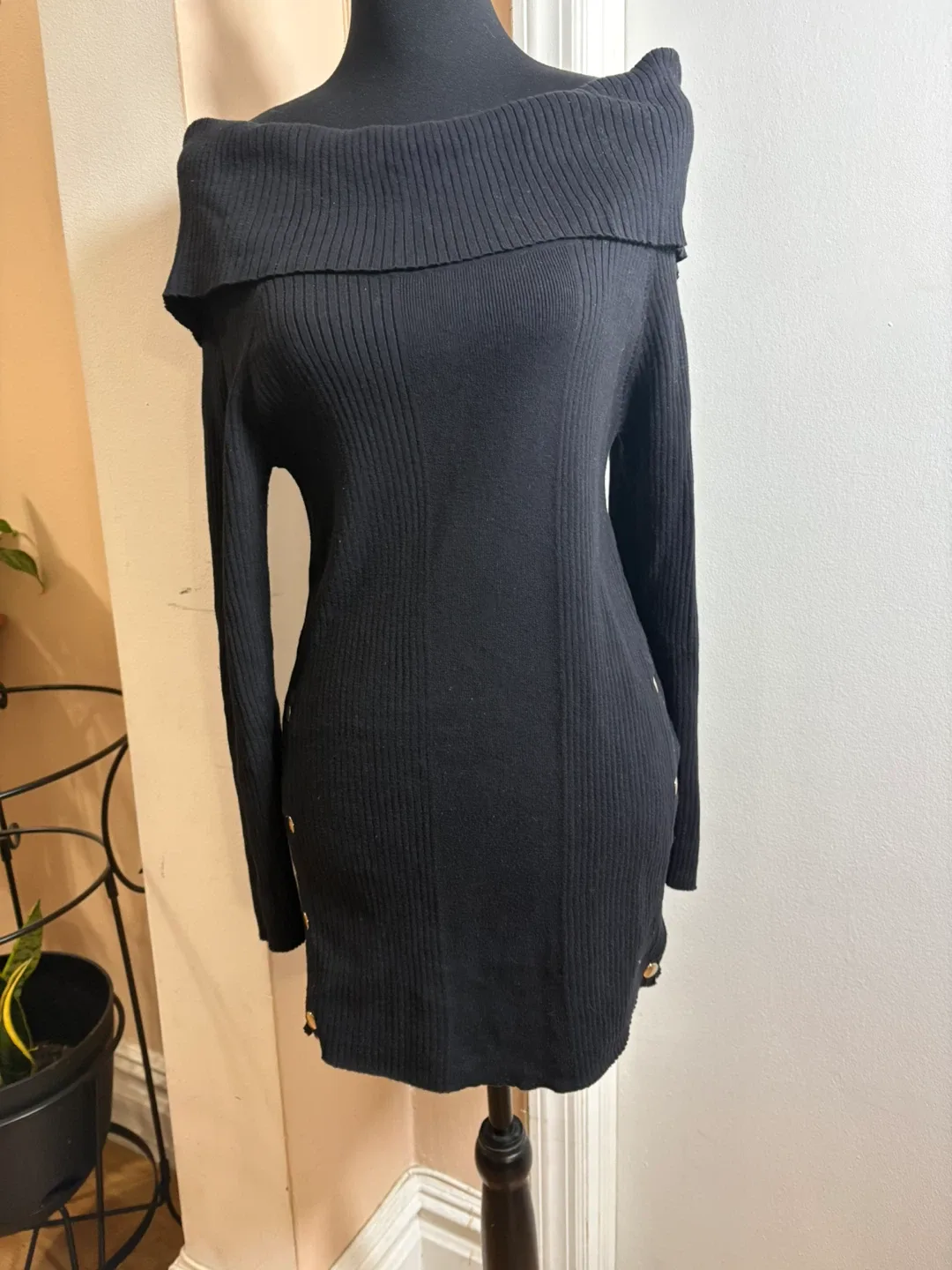 7th Avenue Design Studio Black Dress - Size L #cleanout