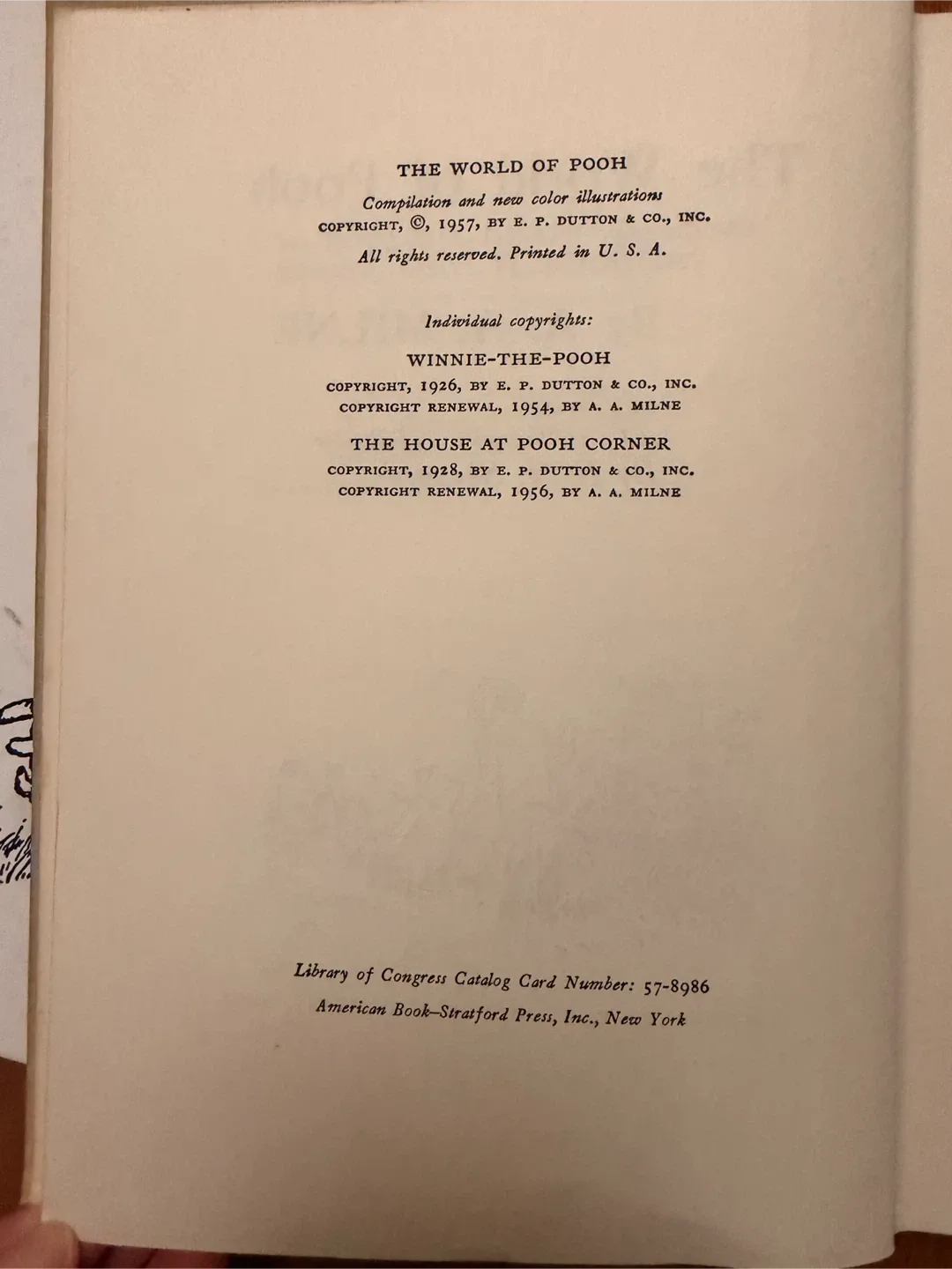 4 Vintage Collectible A.A. Milne's Winnie the Pooh Books image indicator(5)