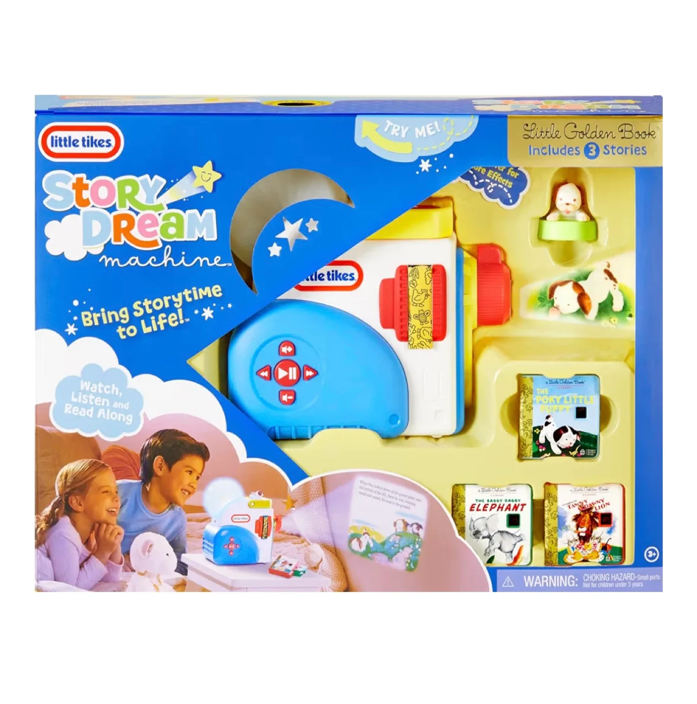 Little Tikes Story Dream Machine + 3 Books
