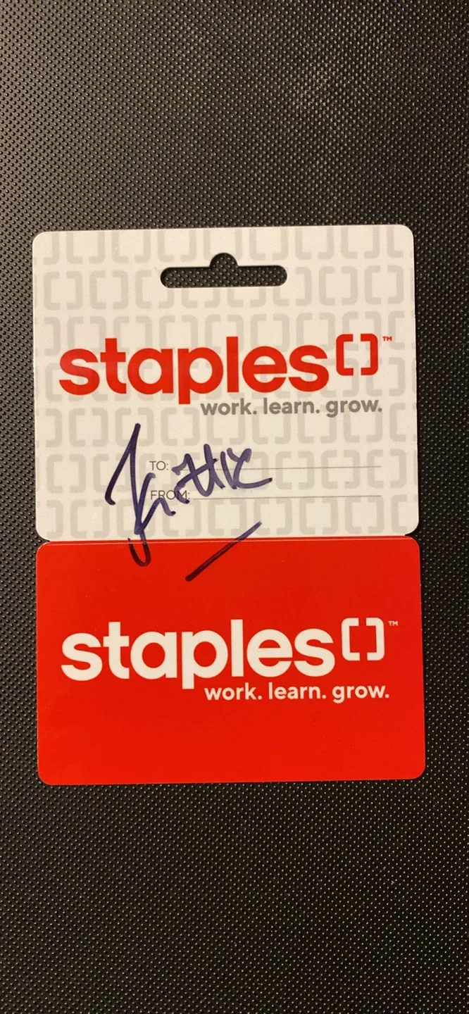 Staples $100 Giftcard