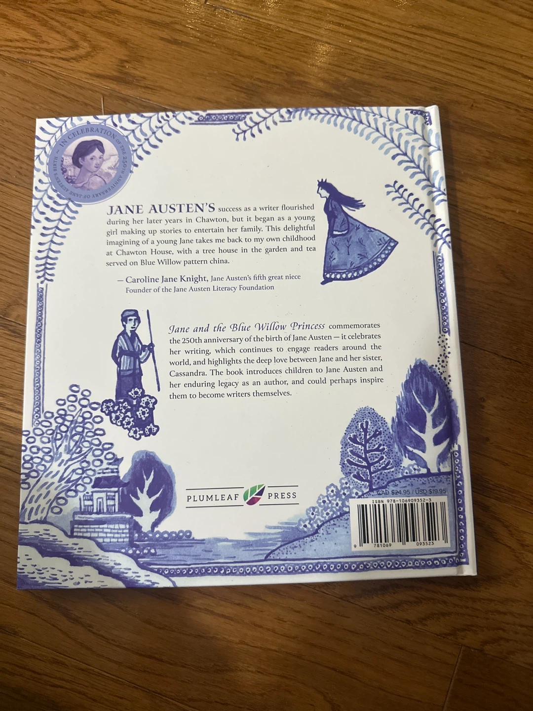 Jane and the Blue Willow Princess Book - photo 2