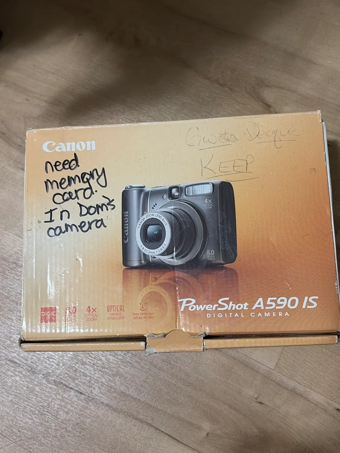 Canon PowerShot A590 IS Digital Camera