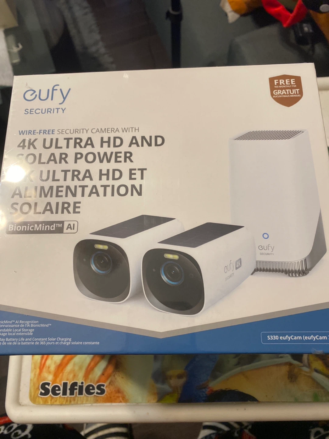 Eufy Security S330 eufyCam 2-Cam Kit, 4K, Solar