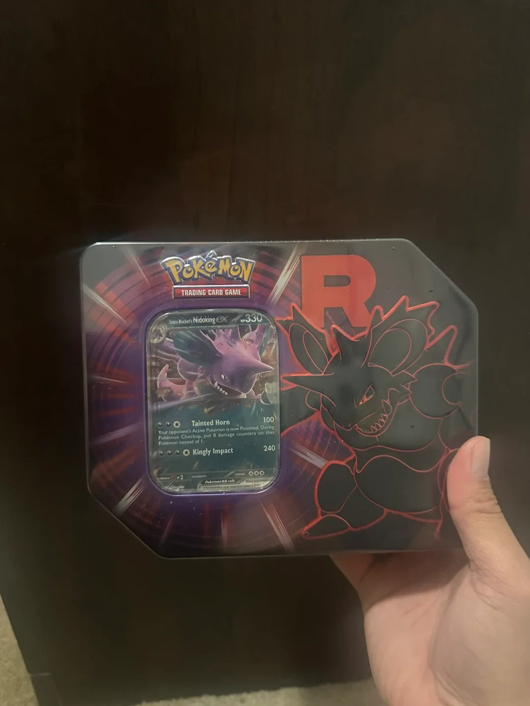 Pokémon TCG Team Rocket Tin