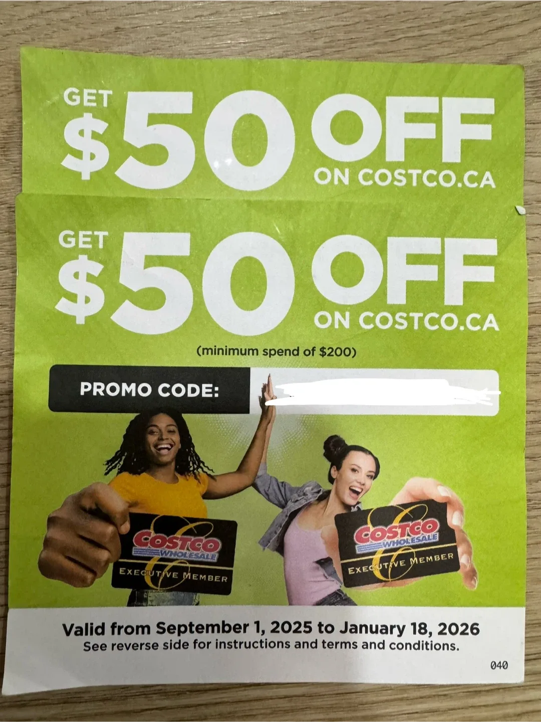 Costco $50 off coupon - valid until 2026!