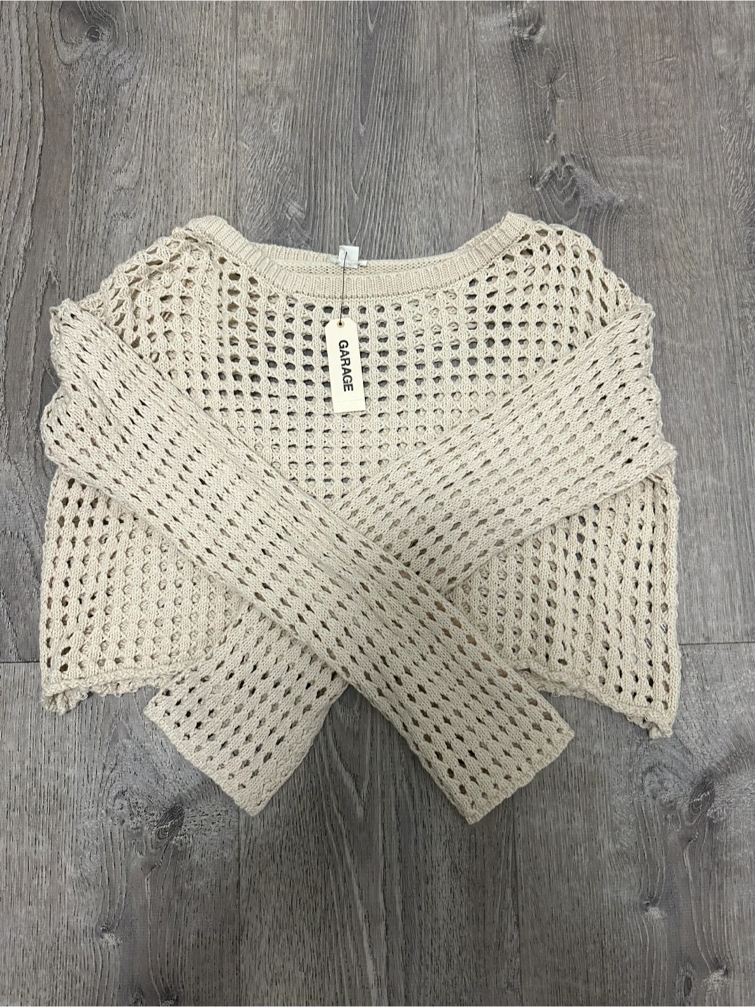 Garage Open Knit Sweater - XS