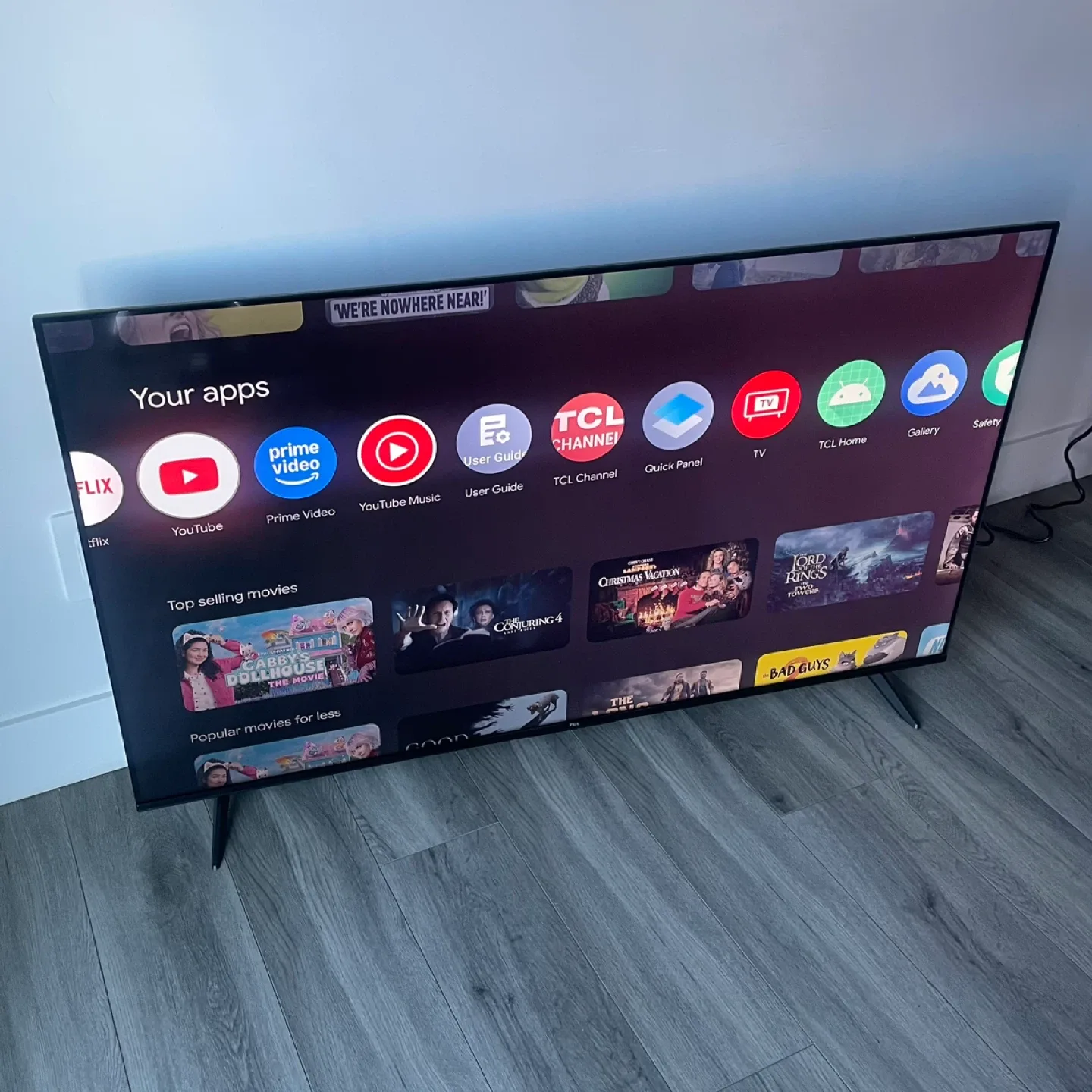 55" 4K Google Smart TV image indicator(2)