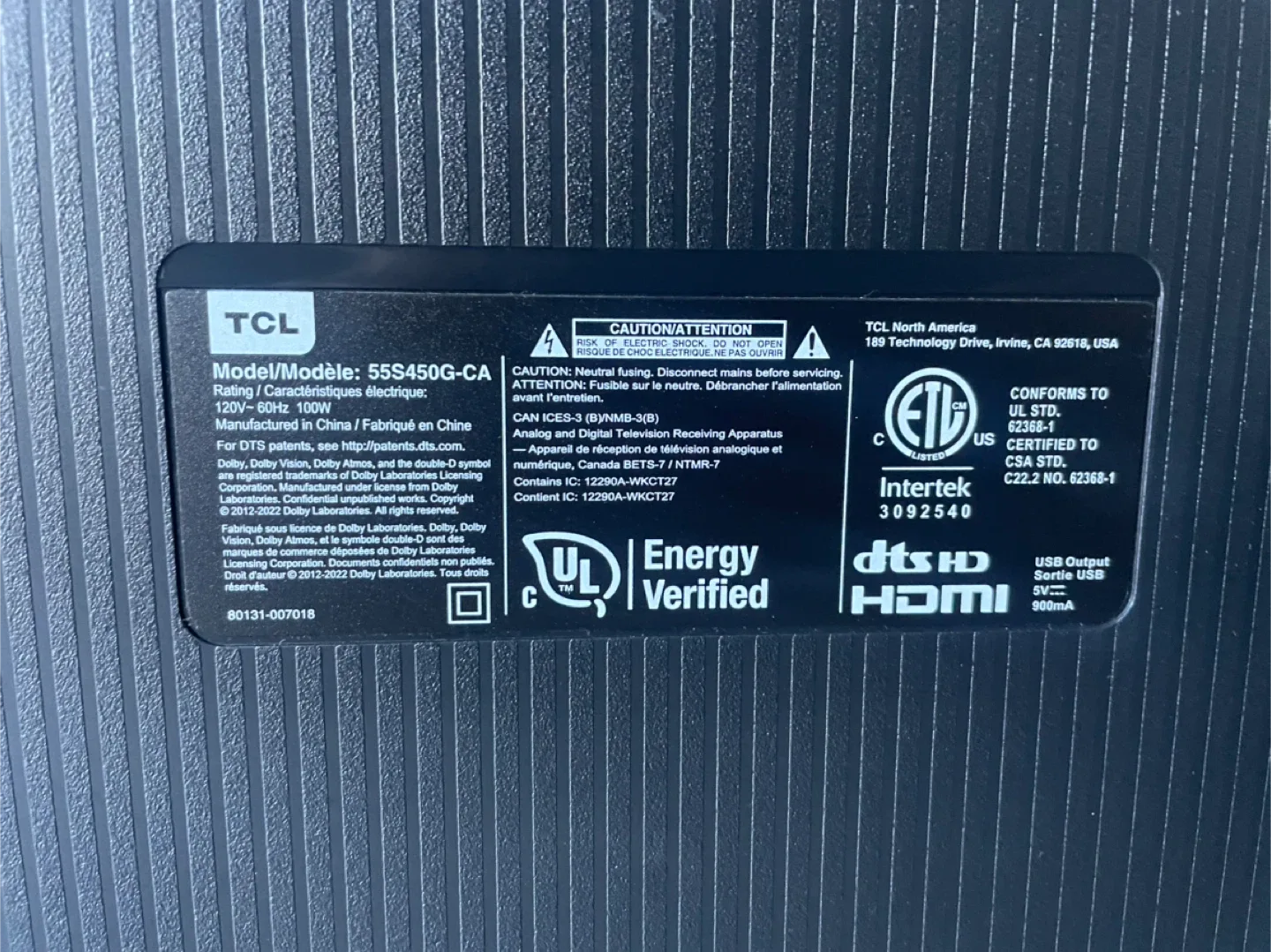 55" 4K Google Smart TV image indicator(9)