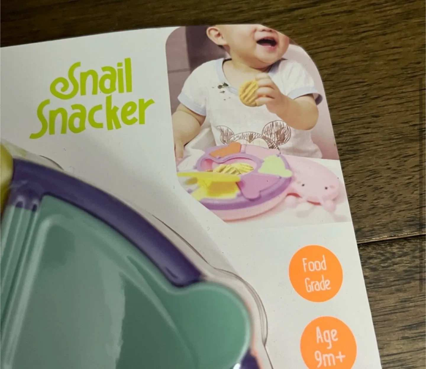 Bobaby Snail Snacker Baby Portable Snacker Box, New image indicator(4)