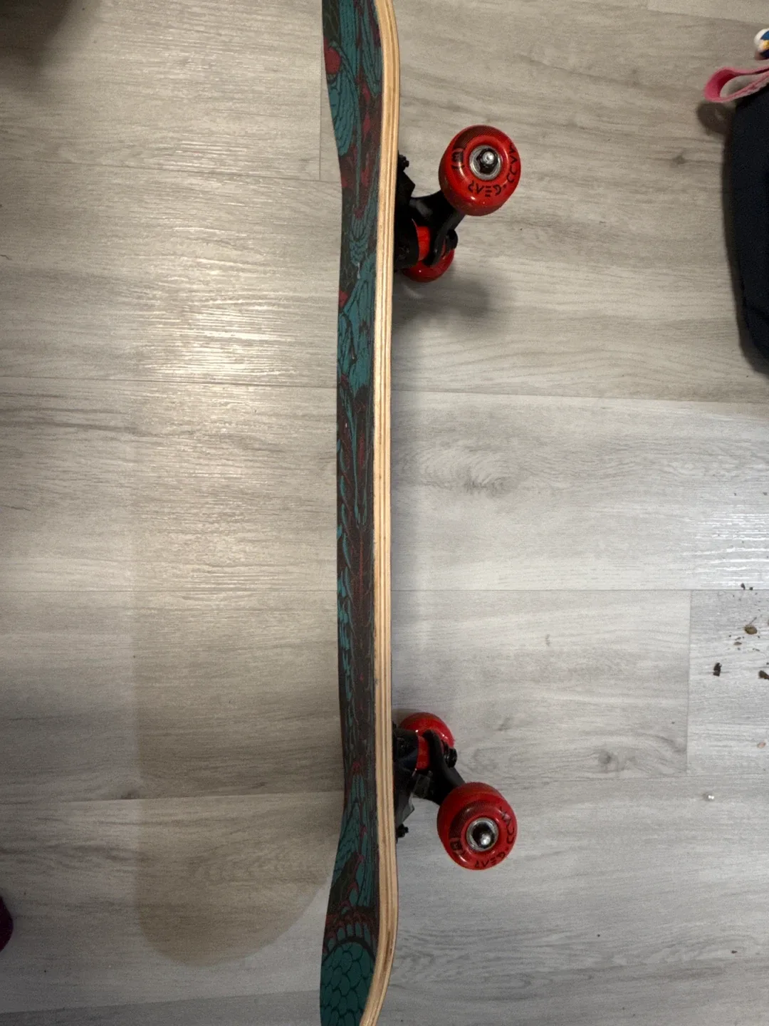 Used Snake Graphic Skateboard image indicator(2)