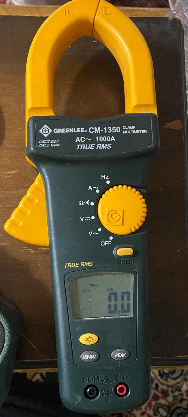 Greenlee CM-1350 Clamp Meter AC 1000A