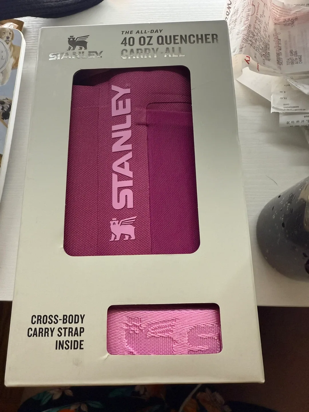 Stanley The All-Day Carry All 40 oz Fuchsia image indicator(5)
