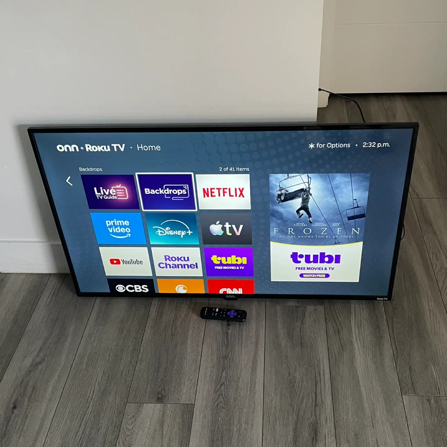 43" 4K Smart TV image indicator(2)