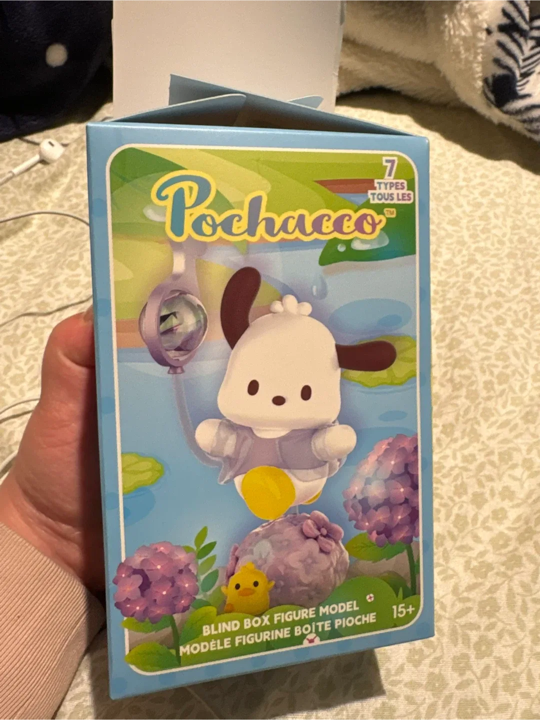Pochacco Flower Basket Blind Box Figure Model