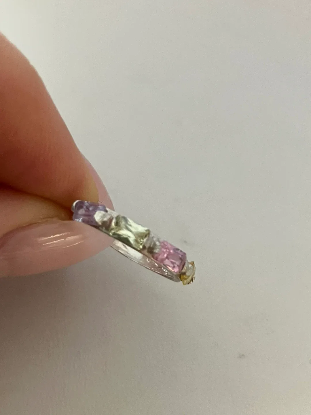 Gemstones 925 Sterling Silver ring, Size 6 image indicator(2)