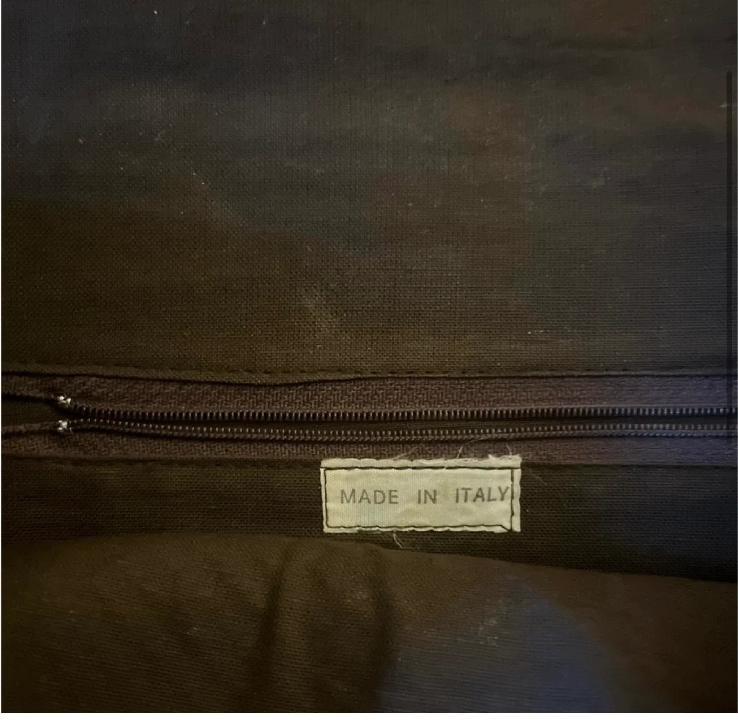 Brown Woven Clutch Purse made in Italy image indicator(3)