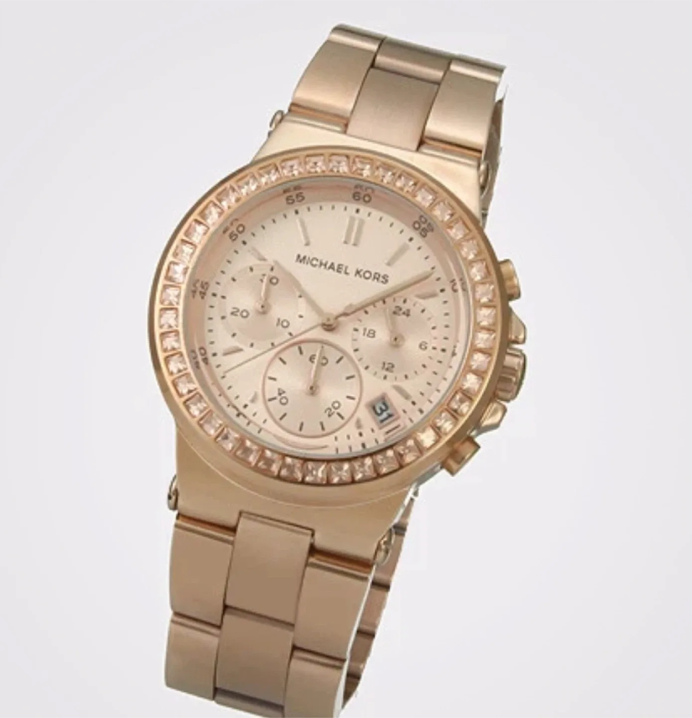 Michael Kors Ladies Rose Gold  Watch MK5586