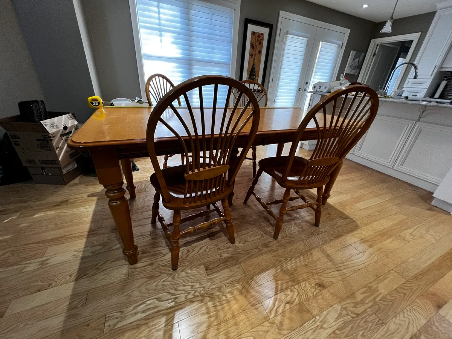 Wood Dining Table with 10 Chairs image indicator(3)