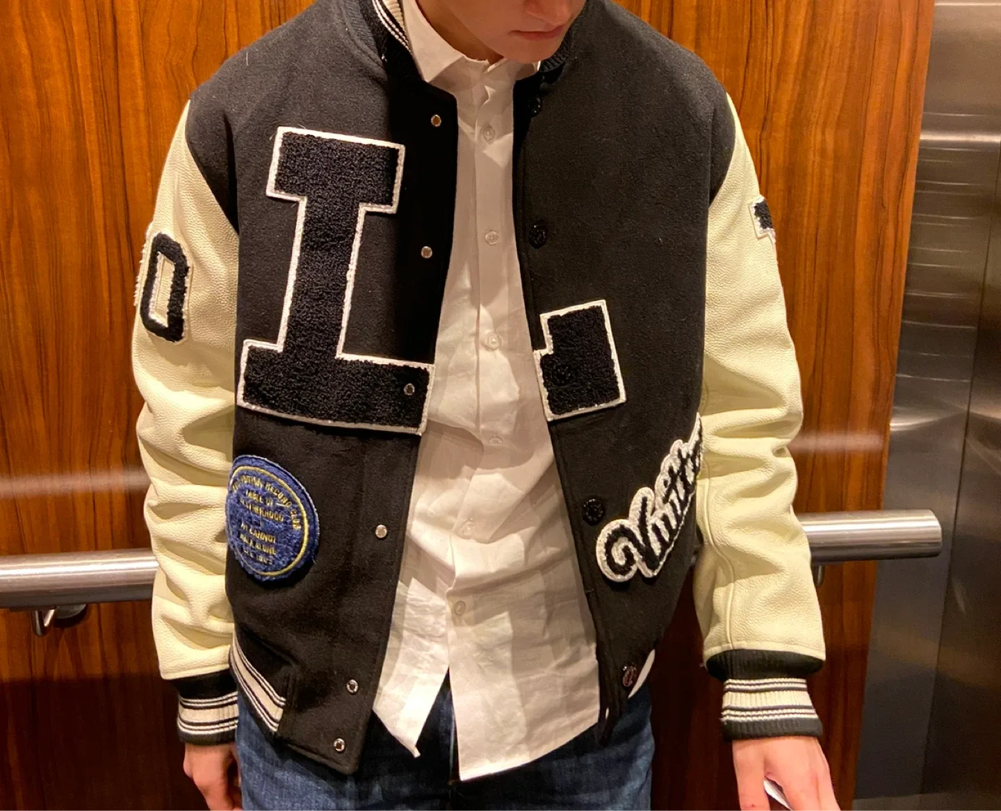 Louis Vuitton Varsity Jacket Black