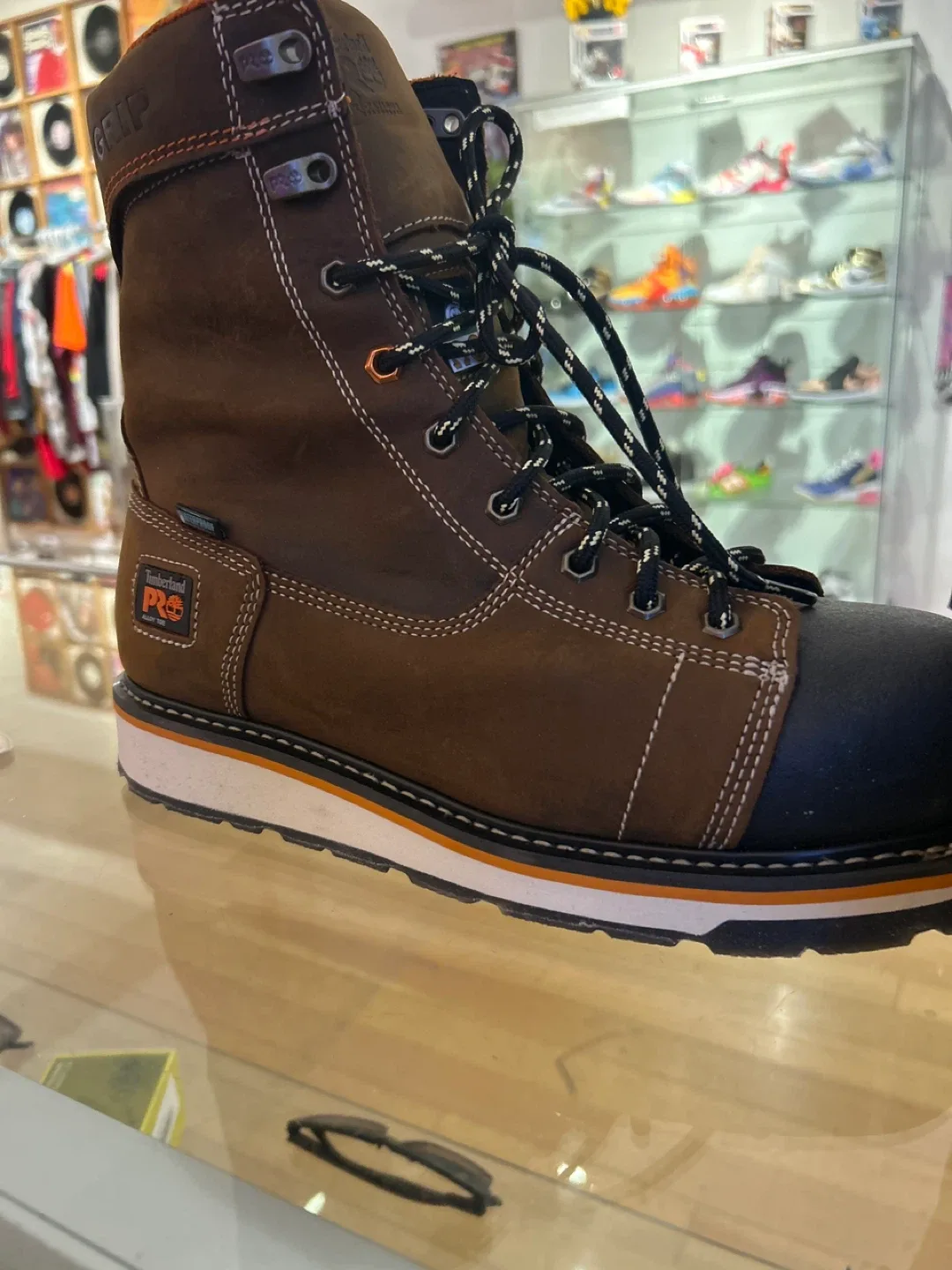 Timberland PRO Brown Leather Work Boots