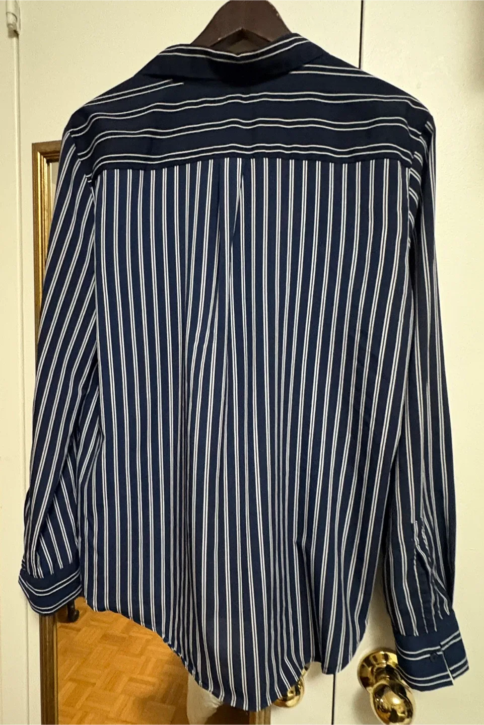Joe Fresh Striped Blouse - Size L #cleanout image indicator(2)